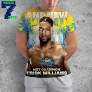 And New NXT Champion Trick Williams WWE NXT Spring Breakin 2024 All Over Print Shirt