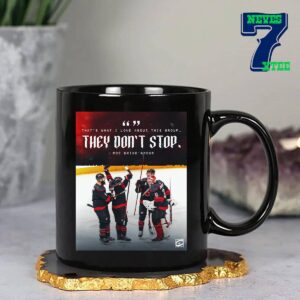 Carolina Hurricanes Rod Brind Amour Said That Is What I Love About This Group They Dont Stop NHL Ceramic Mug