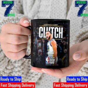 Congratulations To Stephen Curry Is The 2023-24 Kia NBA Clutch Player Of The Year Ceramic Mug