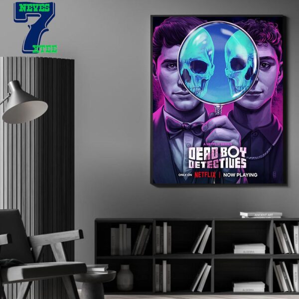 Dead Boy Detectives A Netflix Series Is Now Playing On Netflix Home Decor Poster Canvas