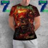 Metallica M72 World Tour 72 Seasons Feeding On The Wrath Of Man By Marald All Over Print Shirt