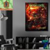 Metallica M72 World Tour 72 Seasons Inspired By Screaming Suicide And Crown Of Barbed Wire By By Wolf Skull Jack Home Decor Poster Canvas