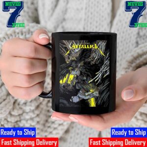 Metallica M72 World Tour 72 Seasons Inspired By Screaming Suicide And Crown Of Barbed Wire By By Wolf Skull Jack Ceramic Mug