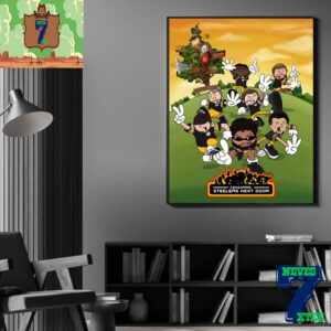 Pittsburgh Steelers Operation 2024 Draft Successful Codename Steelers Next Door Home Decor Poster Canvas