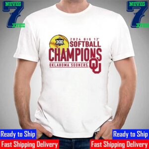 2024 Big 12 Softball Conference Tournament Champions Are Oklahoma Sooners Unisex T-Shirt