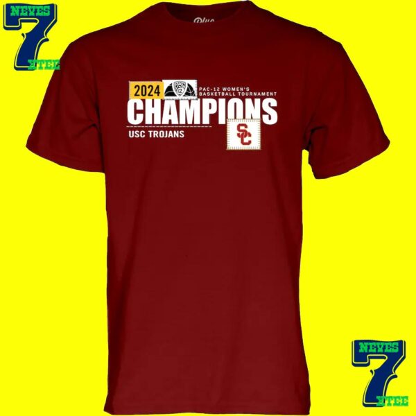 2024 PAC-12 Womens Basketball Conference Tournament Champions Are USC Trojans Unisex T-Shirt