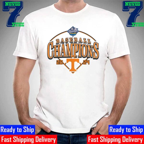 2024 SEC Baseball Conference Tournament Champions Are Tennessee Volunteers Unisex T-Shirt