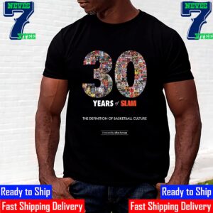 30 Years Of Slam The Definition Of Basketball Culture Unisex T-Shirt