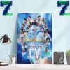 Manchester City Are The 2023-2024 Premier League Champions Of England Home Decor Poster Canvas