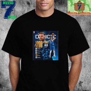 An All-Time Start To Playoff Career Of Luka Doncic Dallas Mavericks Unisex T-Shirt