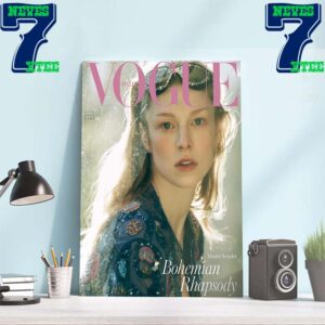 Bohemian Rhapsody Hunter Schafer On Cover Of Vogue Italia For The Latest Issue Home Decor Poster Canvas