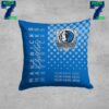 Dallas Mavericks 2024 NBA Playoffs Mavs Pegasus Diamond Boxed Decor Pillow