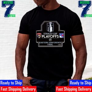 Florida Panthers Vs NY Rangers 2024 Eastern Conference Final Go To Stanley Cup Playoffs Unisex T-Shirt