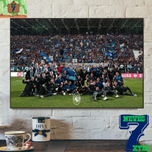 Go Atalanta Go History Makers Atalanta Go To UEFA Europa League Final 2024 At Dublin Arena Home Decor Poster Canvas