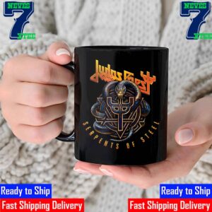 Judas Priest Serpents Of Steel Backstage And Soundcheck Ceramic Mug