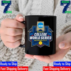Official Logo 2024 NCAA DI Softball Womens College World Series at Oklahoma City Ceramic Mug