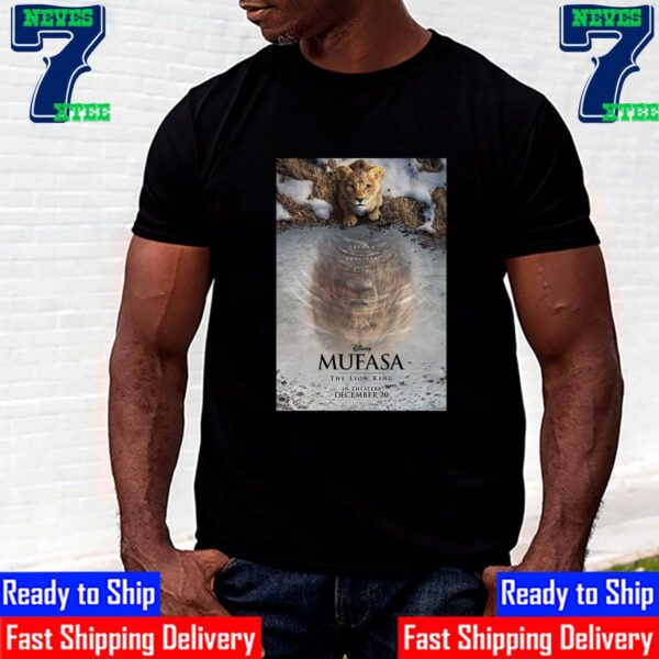 Orphan Outsider King Disney Mufasa The Lion King Official Poster Unisex T-Shirt