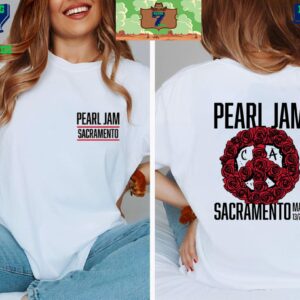 Pearl Jam Tonight at Golden 1 Center Sacramento CA May 13th 2024 Two Sides Unisex T-Shirt