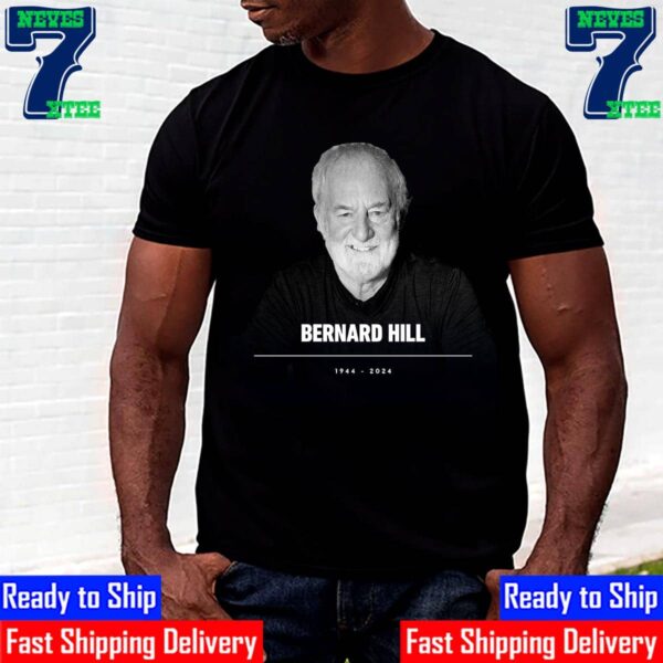 RIP Bernard Hill 1944 2024 As Theoden In The Lord Of The Rings Trilogy And Captain Smith In Titanic Thank You For The Memories Unisex T-Shirt