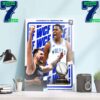 The Nova Knicks Trio Jalen Brunson Josh Hart And Donte Divincenzo Of New York Knicks Home Decor Wall Art Poster Canvas