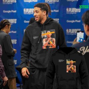 Tyrese Haliburton Wearing Reggie Miller Choke House Of Orange Madison Square Garden 4 Pennsylvania Plaza New York NY 1001 June 1st 1994 Hooded Sweatshirt