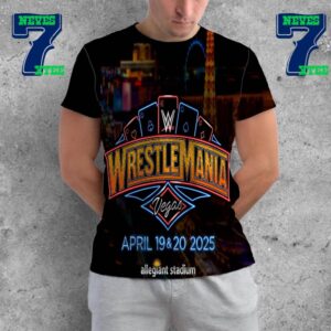 WWE WrestleMania 41 At Allegiant Stadium In Las Vegas April 19th And 20th 2025 All Over Print Shirt