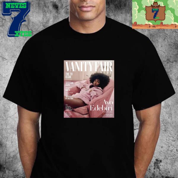 Wins It All Ayo Edebiri On Cover Of Vanity Fair For The Latest Issue Unisex T-Shirt