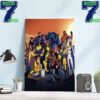 Wolves Back Anthony Edwards And Minnesota Timberwolves Advance To The 2024 Western Conference Finals Home Decor Wall Art Poster Canvas