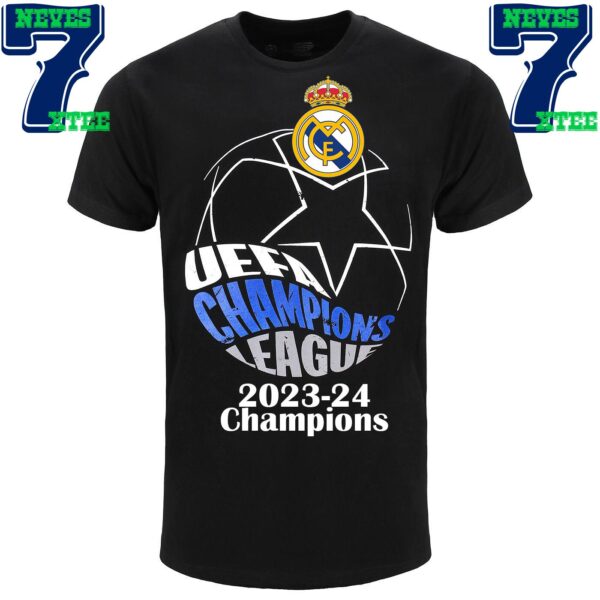 2023-24 UEFA Champions League Champions Are Real Madrid Merchandise Shirt