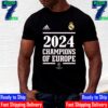 2023 2024 UEFA Champions League Champions Are Real Madrid For 15 Time Merchandise Shirt