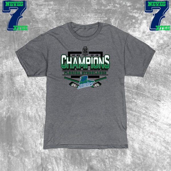 2024 Kelly Cup Champions Are Florida Everblades Unisex T-Shirt