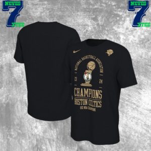 2024 NBA Champions Are Boston Celtics 18-Time NBA Finals Champions Unisex T-Shirt