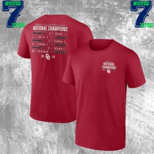 2024 NCAA Softball Womens College World Series Champions Oklahoma Sooners Unisex T-Shirt