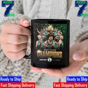 2024 World Champions Boston Celtics 2023-24 NBA Champions Mug