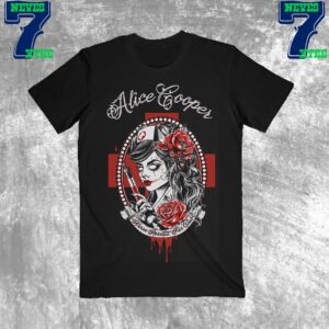 Alice Cooper Nurse Rosetta Fan Club Unisex T-Shirt