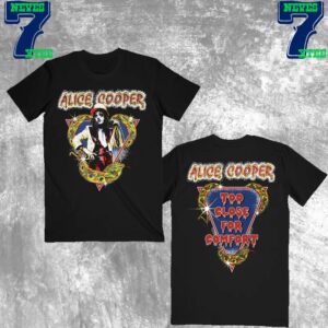 Alice Cooper Superstar Too Close Two Sides Unisex T-Shirt