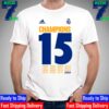 2024 Champions Of Europe Are Real Madrid Winners UEFA Champions League Merchandise Shirt