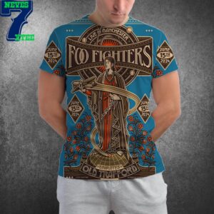 Foo Fighters Round 2 Tonight At Emirates Old Trafford Manchester For Everything Or Nothing At All Tour UK Tour June 15th 2024 All Over Print Shirt