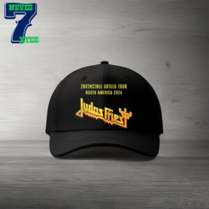 Judas Priest Invincible Shield Tour North America 2024 With Special Guest Sabaton For September And October 2024 Classic Hat Cap