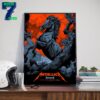 Foo Fighters Everything Or Nothing At All UK Tour 2024 Tonight Manchester Night One At Emirates Old Trafford Manchester England June 13th 2024 Home Decor Poster Canvas