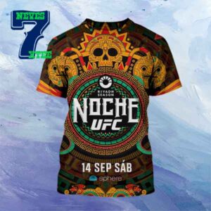 Noche UFC Incredible Night of Fights At Sphere On September 14th 2024 All Over Print Shirt