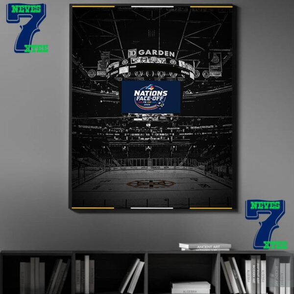 The 2025 NHL 4 Nations Face-Off Home Decor Poster Canvas