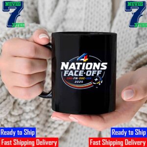 The 2025 NHL 4 Nations Face-Off Official Logo Mug