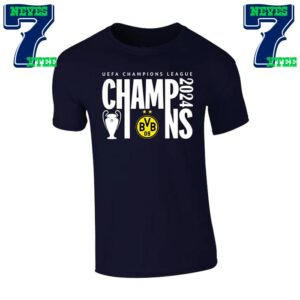 UEFA Champions League 2024 Champions Are Borussia Dortmund Merchandise Shirt