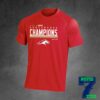 2024 XFL St Louis Battlehawks Vs San Antonio Brahmas Matchup For UFL Playoff Unisex T-Shirt