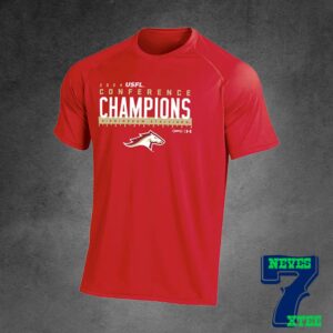 Under Armour x Birmingham Stallions On-Field 2024 USFL Conference Champions Unisex T-Shirt