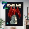 Pearl Jam Berlin 2024 The Murder Capital Home Decor Poster Canvas