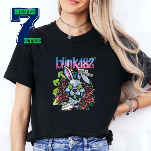 Blink-182 At Portland Oregon Moda Center One More Time Tour On July 13th 2024 Classic T-Shirt