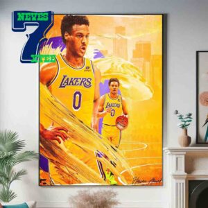 Bronny James Jr Is Headed To The Los Angeles Lakers NBA 2024 Home Decor Poster Canvas