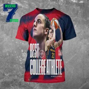 Congrats To Caitlin Clark For Winning The ESPY For Best College Athlete 2024 Women Sport All Over Print Shirt